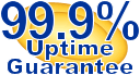 99.9% Uptime guarantee on Canadian WebHosting Services